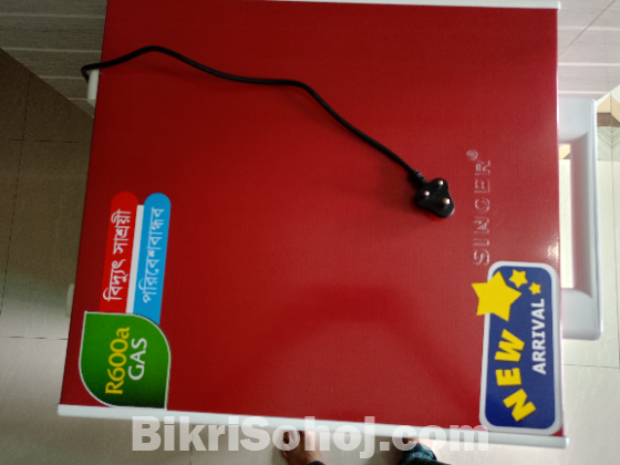 NEW 99 LTR SINGER Deep fridge, Red Colour